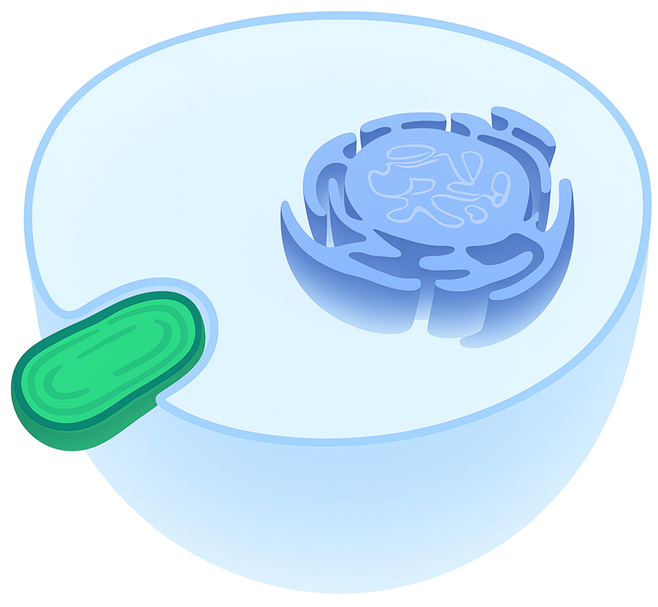 Illustration of semi-permeable boundaries